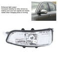 thumbnail image 4 of Front Wing Mirror Turn Indicator Light Cover for  V50 C30 S60 V70 V40 Hatchback and More, Made of High Grade ABS Material, Easy Installation Door Side Mirror, 4 of 6