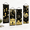 Black Gold-Eid, variant on Circus Circus Vintage Carnival Porch Party Banners, Set of 4