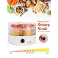 thumbnail image 4 of Commercial Chef Deshidratador de Alimentos Deshidratador con 5 Rejillas de Secado, Blanco, 4 of 5