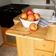 Camco Bamboo Accents Camper/RV Countertop Extension Designed with