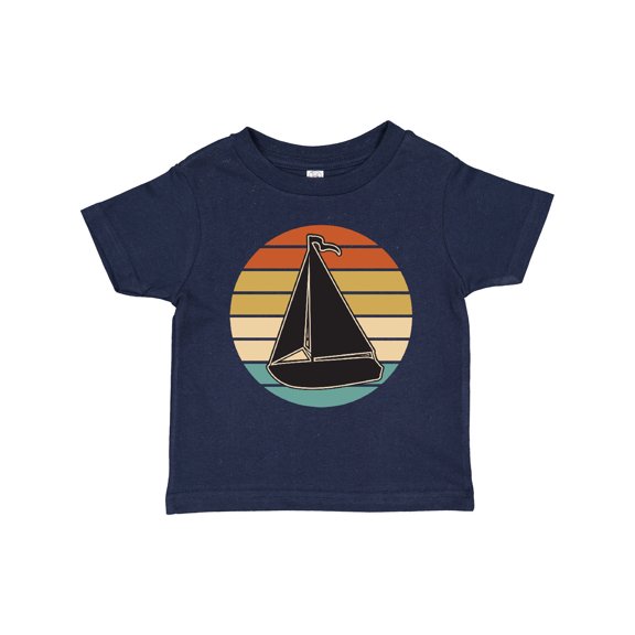 Inktastic Sailboat Vintage Nautical Sailing Boys or Girls Toddler T-Shirt