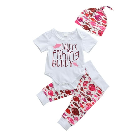 

Seyurigaoka Girls Summer Outfit Short Sleeve Jumpsuit + Fish Trousers + Hat