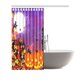 thumbnail image 2 of ABPHQTO Cortina de ducha de tela impermeable de calabaza Happy Halloween Cortina de baño 160x180 cm, 2 of 2