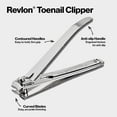 thumbnail image 5 of Revlon Toenail Clipper, 1 ea (Pack of 2), 5 of 5