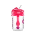 thumbnail image 4 of 2-Pack Vasos con Popote 9oz Dr. Brown’s Rosa Straw Cup, 4 of 8