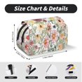 thumbnail image 5 of Sikiie Autumn Garden Print Flip Double-layer Pencil Case, All-purpose Stationery Bag for Study and Office, Zipper Design, Unisex, 5 of 7