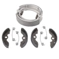 thumbnail image 1 of Front Rear Brake Shoes Pads, Aluminum Alloy Front Rear Disc Brake Pad For TRX250 TRX250TM, 1 of 8