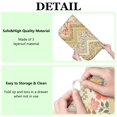 thumbnail image 6 of Pioneer Flower Floral Print Pattern Dish Drying Mat for Kitchen 1 Pack, Ultra Absorbent Microfiber Dishes Drainer Mats,16"x18", 6 of 6