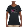 thumbnail image 2 of Wild Bobby Loved John 3:16 Inspirational/Christian Women Graphic Tee, Black, X-Large, 2 of 6