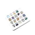 thumbnail image 1 of Ounissouiy 20 tipos de minerales de piedra de ágata de cristal Natural de tamaño Mini, fósiles, decoración cristalina para el hogar en forma Decoración del hogar, 1 of 6