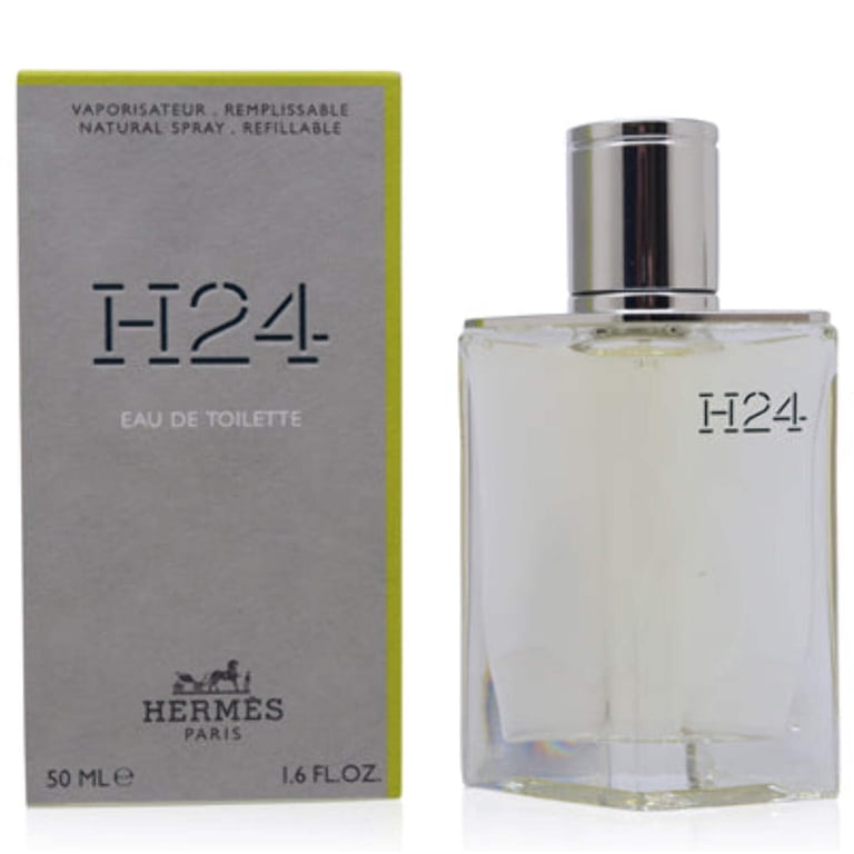 ほぼ満量HERMES H24 Eau de Toilette 1.6 FL OZ Hermes H24 Refillable & Natural Spray Perfume for Men 1.6 oz
