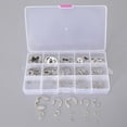 thumbnail image 2 of 225pcs 304 Surtido de anillos de seguridad E-circlip de materi inoxidable de anillos de seguridad de anillos de seguridad Yotijar Surtido de E-circlip, 2 of 10
