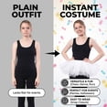 thumbnail image 2 of BellaSous Tutu Skirt for Women - White Tulle Multi-Layer Ballerina Tutu Skirts for Cheerleader Costume Dance Outfit One Size, 2 of 8