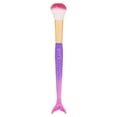 thumbnail image 2 of Pink Viva 9-Piece Purple Metallic Mermaid Makeup Brush Set, 2 of 17