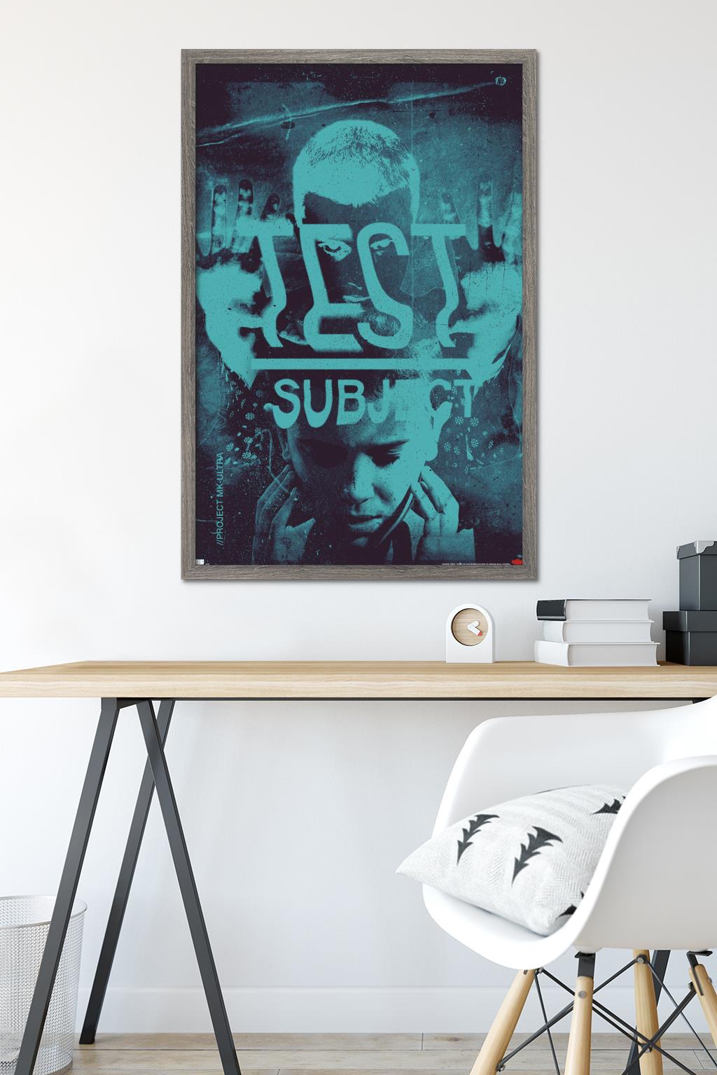 Netflix Stranger Things: Season 4 - Test Subject Wall Poster, 22.375" x 34" Framed
