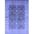 thumbnail image 1 of Ahgly Company Indoor Rectangle Oriental Blue Traditional Area Rugs, 6' x 9', 1 of 4