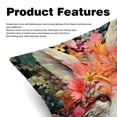 thumbnail image 2 of Floral Animal Covers Set of 2, Unique Patterns, 16x16 18x18 20x20 Inches for Various Occasions, Decorative Cushion Inserts for Couch and Bed, 2 of 6