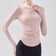 thumbnail image 1 of Camiseta sin costuras para mujer, blusa de manga larga, Top deportivo para Yoga, camiseta de Fitness para mujer, camisetas de entrenamiento para gimnasio, ropa deportiva para mujer, 1 of 5