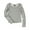 Grey - 093, variant on Aeropostale Womens Crochet Back LS Embellished T-Shirt, Grey, Juniors, X-Small