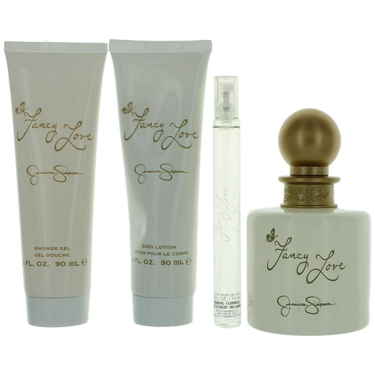 Jessica Simpson Fancy Love 4-Piece Perfume Gift Set for Women