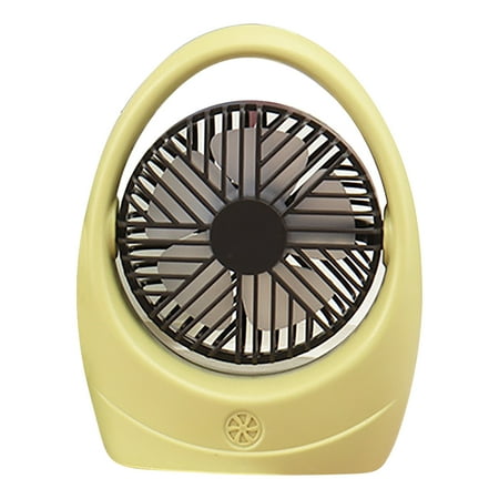 

cdar Cooling Fan Silent Natural Wind Rechargeable Mini Desk Handheld Electric Air Cooler Fan for Dormitory Small Fan