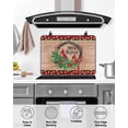 thumbnail image 4 of Large Induction Cooktop Protector Mat Christmas Cardinal Stove Top Covers for Electric Stove, Xmas Berry Farmhouse Wooden Grain Decorative Stove Burner Cover Mats, Glass Top Stove Cover, 4 of 7
