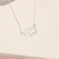thumbnail image 3 of LeCalla 925 Sterling Silver CZ Elephant Necklace for Women and Teen 20MM, 3 of 7