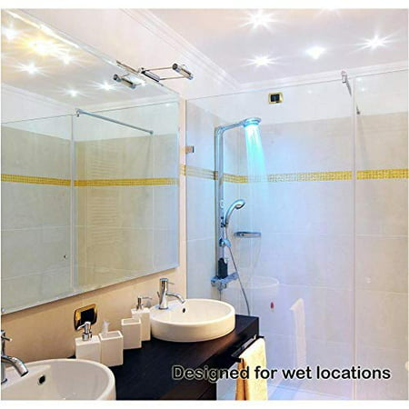 designers fountain evl6733nbz30 bronze trim integrated led recessed ceiling light, 3000k, 90 cri, 670 lm,