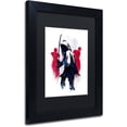 thumbnail image 2 of Trademark Fine Art 'Michonne' Canvas Art by Robert Farkas, Black Matte, Black Frame, 2 of 4