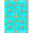 Turquoise Blue Green, Pattern 7, variant on ODIKA 8'x10' Washable Area Rug Octopus Marine Educational Turtle Fish Motifs Ocean Underwater Refined for King Size Bedroom Under Bed, Master Suite, Non-Shedding, Easy Care
