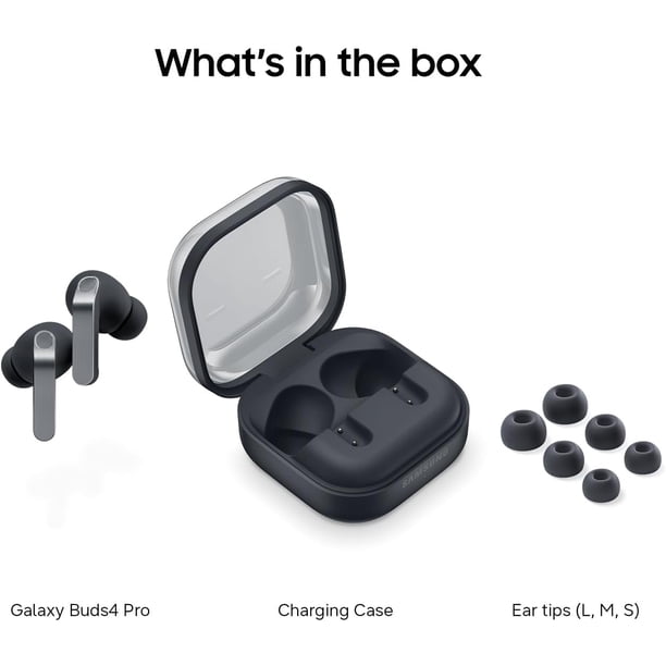 ほぼ新品｜Samsung Galaxy Buds4 Pro ブラック 付属品完備 Samsung Galaxy Buds4 Pro - Brand New - International Model - Black