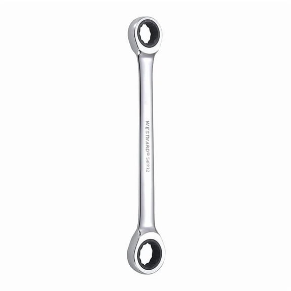 Westward Ratcheting Box End Wrench,9" L 54PP72
