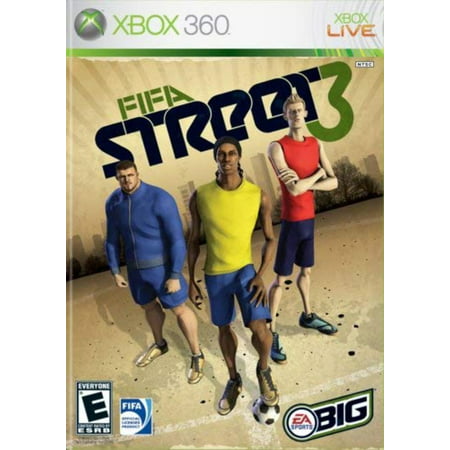 FIFA Street 3 - Xbox 360, Hit the streets with some of the best pro players and experience all the style and attitude of street soccer By by Electronic (Best One Player Xbox 360 Games)