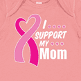 thumbnail image 4 of Inktastic Breast Cancer Awareness I Support My Mom with Pink Ribbon Boys or Girls Baby Bodysuit, 4 of 5