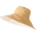 thumbnail image 6 of CoCopeaunts Women Bucket Hat Wide Brim UV Protection Casual Outdoor Fisherman Hat Ladies Bucket Hats Adjustable Chin Strap, 6 of 8