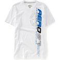 thumbnail image 1 of Camiseta vertical y adornada Aeropostale para hombre blanca grande, 1 of 2