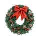 thumbnail image 4 of Decoración de corona navideña, guirnalda navideña, Navidad, adorno, con corona de puerta con lazo 40 cm, 4 of 9