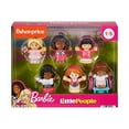 thumbnail image 2 of Fisher-Price Little People Barbie Figure, 6 Piece Pack, 2 of 5