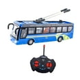 thumbnail image 2 of Autobús escolar de control remoto RC Autobús escolar 1/32 Autobús escolar electrónico Juguete para niños pantalón corto azul, 2 of 9