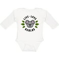 thumbnail image 3 of Inktastic Live Love Koalas Boys or Girls Long Sleeve Baby Bodysuit, 3 of 5