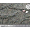 thumbnail image 3 of Soimoi Cotton Duck Fabric Floral & Paisley Print Fabric by The Yard 56 Inch Wide, 3 of 3