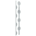 thumbnail image 4 of Ekena Millwork 47"H x 1/8"T Pomeroy Adjustable Acrylic Decorative Slat Wall Panel Kit, Grey (contains 12 Slats), 4 of 11