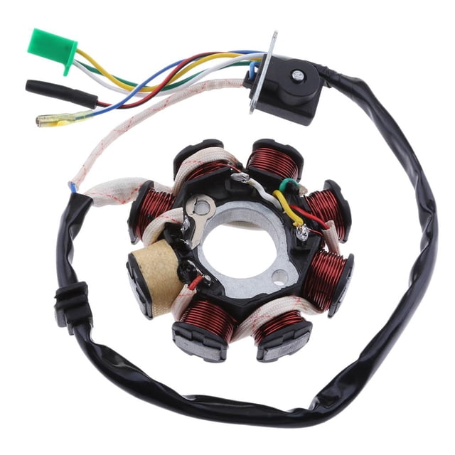 Bobina de Estator Magneto DYNWAVEMX 8 Polos Para GY6 125 150cc ATV