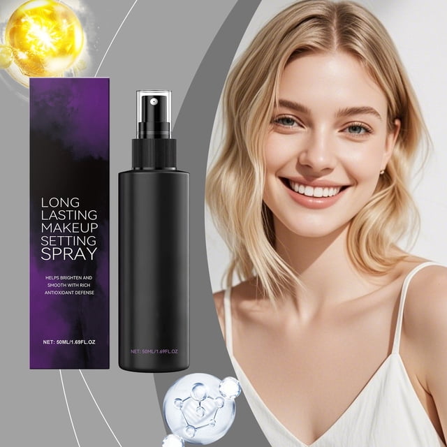 Personal Care Clearance!Waterproof Set Makeup Spray Light Penetration Oil Control Fast Film Formation Long-lasting Fogs Antis Dehydration Soft Smooths Makeup Holding Matt 50ml, Gifts for Women