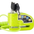 thumbnail image 1 of Candado de freno AGPTEK de 110 dB con cable recordatorio de 5 pies, candado antirrobo impermeable co, 1 of 9