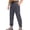 004Dark Gray, variant on Mens Elastic Waist Hiking Pants Water Resistant Quick-Dry Lightweight Athletic Trousers Outdoor Sweatpants with Pocket