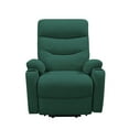 thumbnail image 3 of Resenkos Rocking Recliner Chair, Electric Power Lift Recliner Chair Sofa with Massage and Heat for Elderly for Living Room Bedroom, USB Ports, Green, 3 of 9