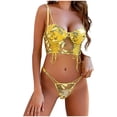 thumbnail image 2 of uublik Valentines Lingerie Set for Women Bodysuit Babydoll Lace Plus Size Sexy Naughty, 2 of 5