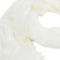 thumbnail image 2 of Super Soft Premium Knit Faux Fur Solid Color Warm Fringe Scarf, 2 of 2