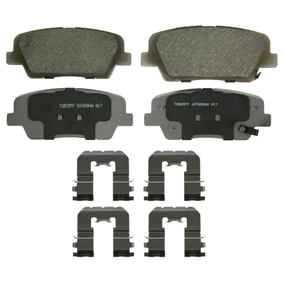 Wagner ThermoQuiet QC1816 Ceramic Disc Brake Pad Set Fits select: 2016-2020 KIA SORENTO